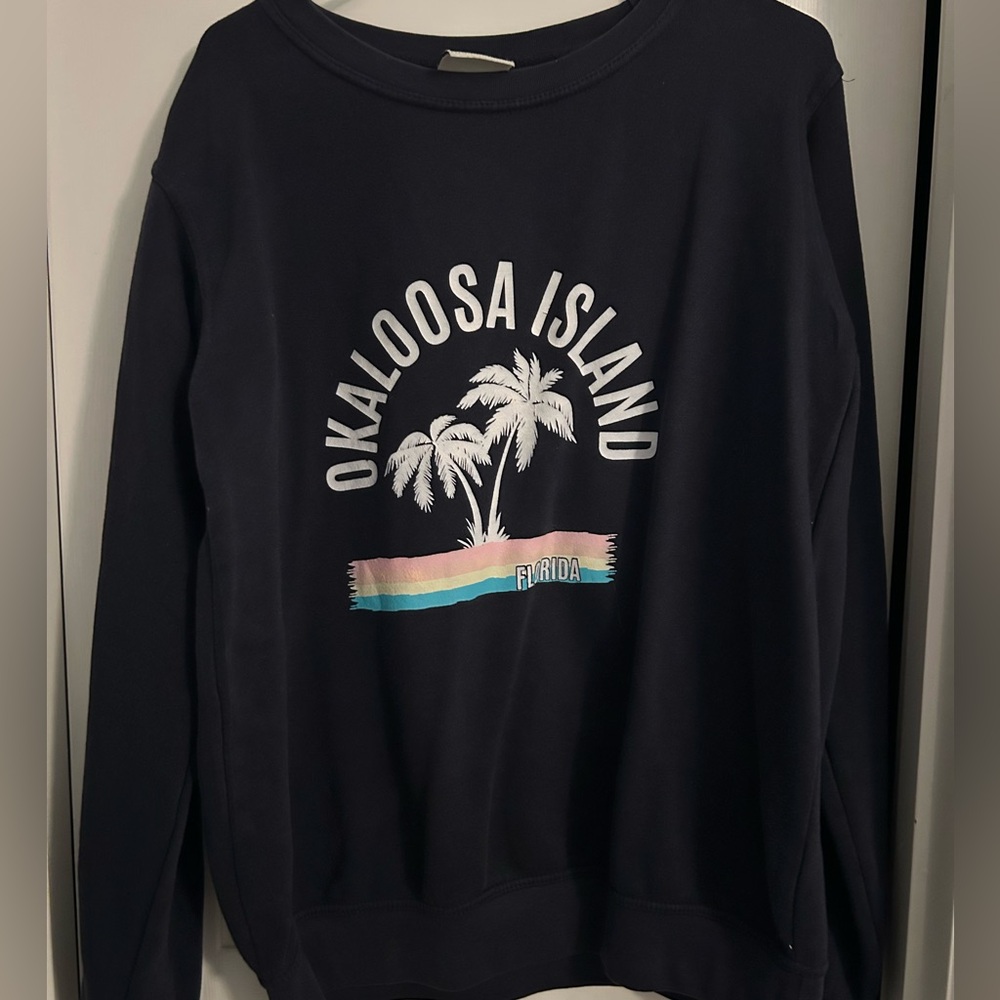 Pacific & Co Okaloosa Island Navy Crew Neck - Great Condition Size: S
